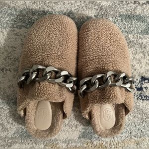 Ash Ghostfur Shearling Mules